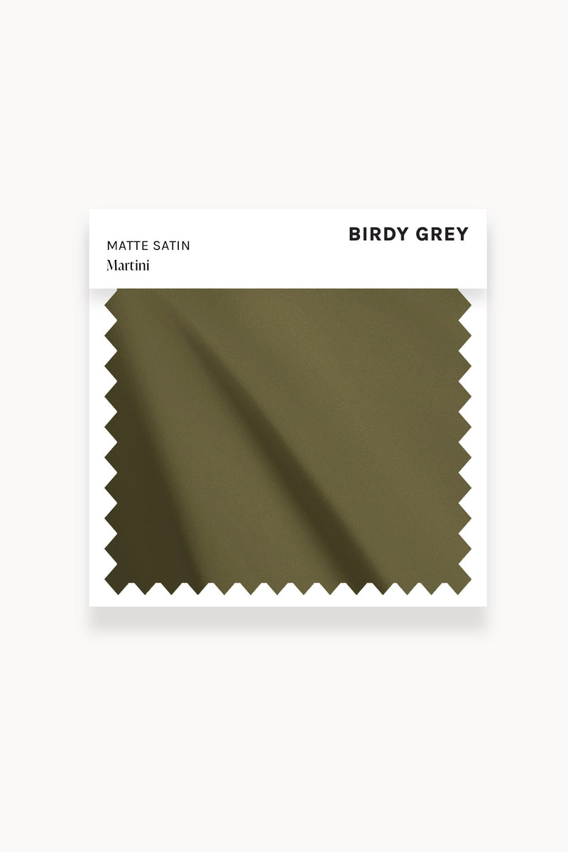 Swatch - Matte Satin in Martini by Birdy Grey