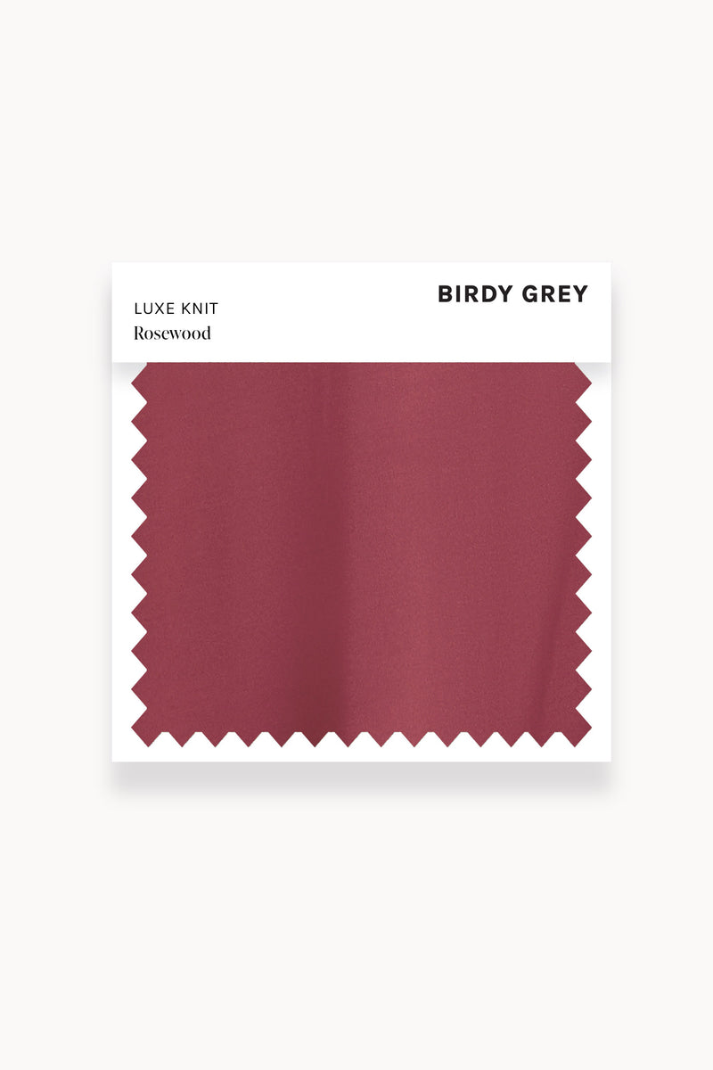 Swatch - Luxe Knit in Rosewood by Birdy Grey